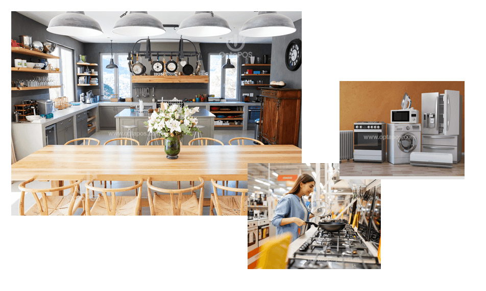 furniture kitchenware home appliances pos system Dubai UAE Abu Dhabi Ajman Sharjah