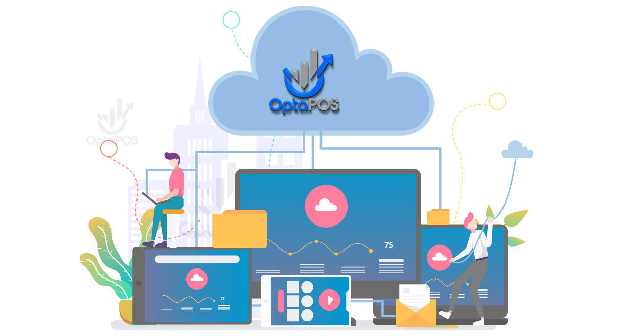 centralized cloud retail pos software for multi branch business